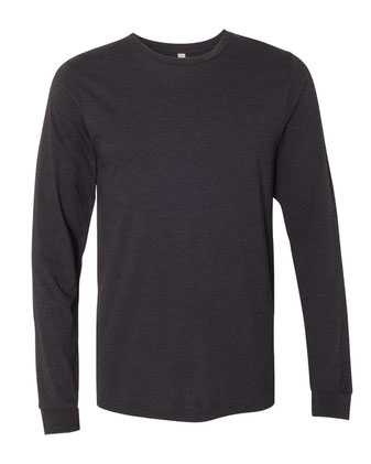BELLA + CANVAS Heather CVC Long Sleeve Tee 3501CVC
