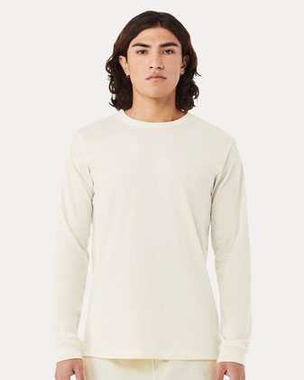 BELLA + CANVAS Heather CVC Long Sleeve Tee 3501CVC