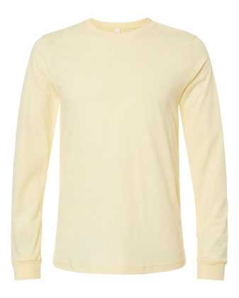 BELLA + CANVAS Heather CVC Long Sleeve Tee 3501CVC