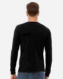 BELLA + CANVAS Heather CVC Long Sleeve Tee 3501CVC