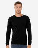 BELLA + CANVAS Heather CVC Long Sleeve Tee 3501CVC