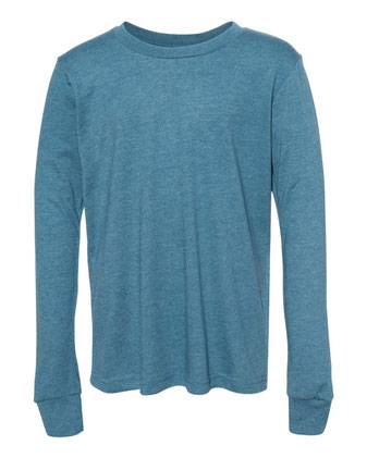 BELLA + CANVAS Youth Jersey Long Sleeve Tee 3501Y