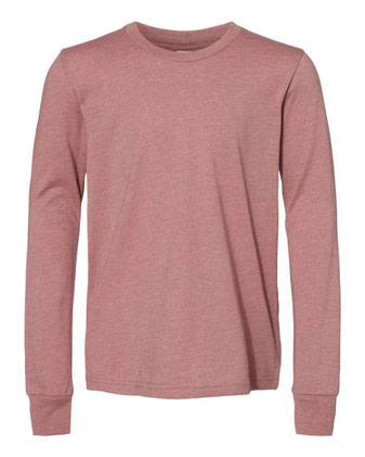 BELLA + CANVAS Youth Jersey Long Sleeve Tee 3501Y