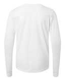 BELLA + CANVAS Youth Heather CVC Long Sleeve Tee 3501YCVC
