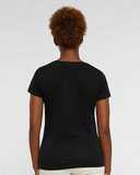 LAT Women's Fine Jersey V-Neck Tee 3507