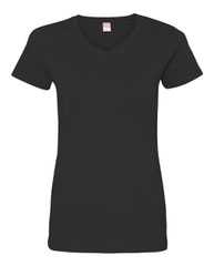 Women's Fine Jersey V-Neck Tee