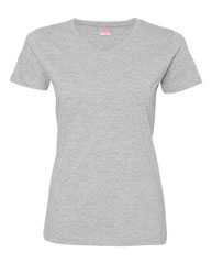 Women's Fine Jersey V-Neck Tee