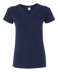 Women's Fine Jersey V-Neck Tee