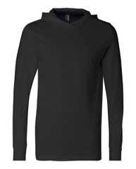Jersey Hooded Long Sleeve Tee