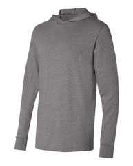 Jersey Hooded Long Sleeve Tee