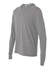 Jersey Hooded Long Sleeve Tee