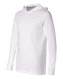 Jersey Hooded Long Sleeve Tee