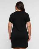 LAT Women's Fine Jersey V-Neck Coverup 3522