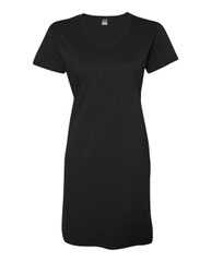 Women's Fine Jersey V-Neck Coverup