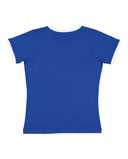 Women's Retro Ringer Fine Jersey V-Neck Tee