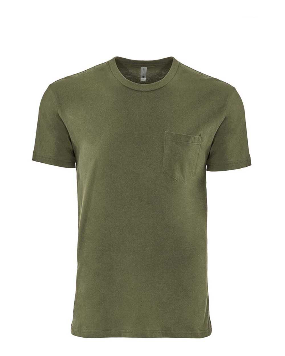 Next Level Cotton Pocket T-Shirt 3605N