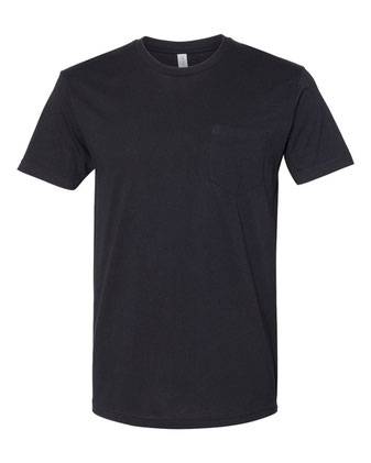 Next Level Cotton Pocket T-Shirt 3605N