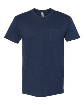 Next Level Cotton Pocket T-Shirt 3605N