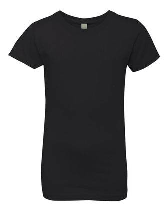 Next Level Girls’ Cotton Princess T-Shirt 3710G