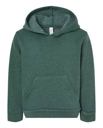 BELLA + CANVAS Toddler Sponge Fleece Pullover Hoodie 3719T