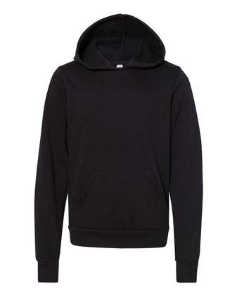 BELLA + CANVAS Youth Sponge Fleece Hoodie 3719Y