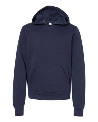 BELLA + CANVAS Youth Sponge Fleece Hoodie 3719Y