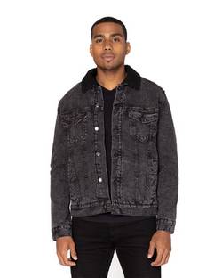 Threadfast Apparel Sherpa-Lined Denim Jacket 372J Threadfast Apparel Sherpa-Lined Denim Jacket 372J