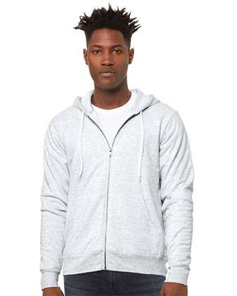 BELLA + CANVAS Sponge Fleece Full-Zip Hoodie 3739