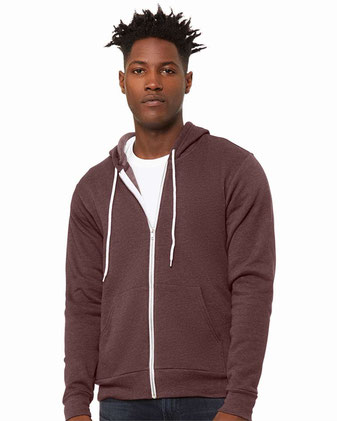 Sponge Fleece Full-Zip Hoodie