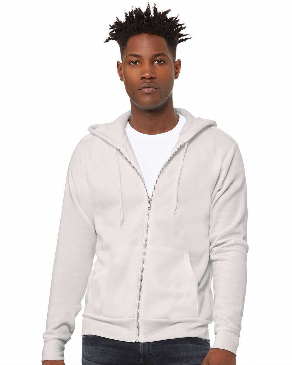 BELLA + CANVAS Sponge Fleece Full-Zip Hoodie 3739