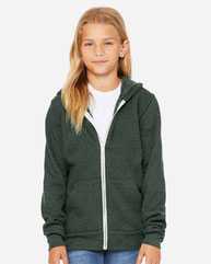 Youth Sponge Fleece Full-Zip Hoodie