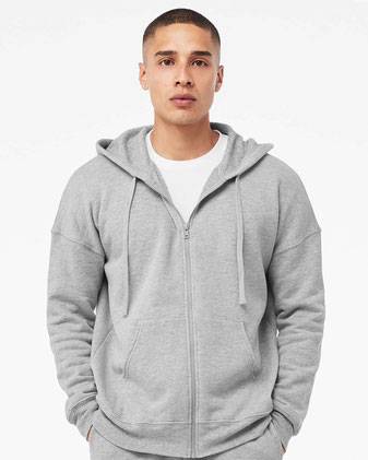 BELLA + CANVAS Bella Canvas 3759 Sponge Fleece DTM Full-Zip Hoodie 3759