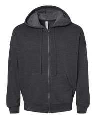 Bella Canvas 3759 Sponge Fleece DTM Full-Zip Hoodie