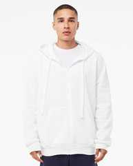 Bella Canvas 3759 Sponge Fleece DTM Full-Zip Hoodie