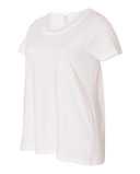 Curvy Collection Women's Scoop Neck Premium Jersey Tee