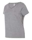 Curvy Collection Women's Premium Jersey V-Neck Tee