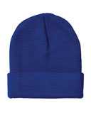 USA-Made 12" Knit Cuffed Beanie