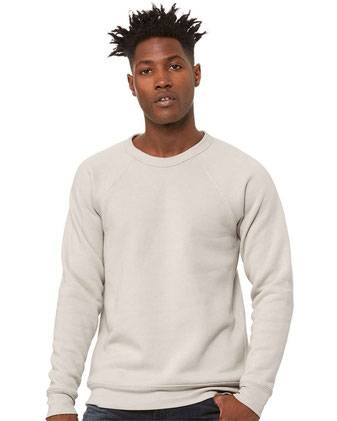 BELLA + CANVAS Sponge Fleece Raglan Crewneck Sweatshirt 3901