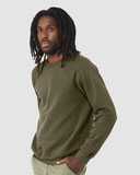 Sponge Fleece Raglan Crewneck Sweatshirt