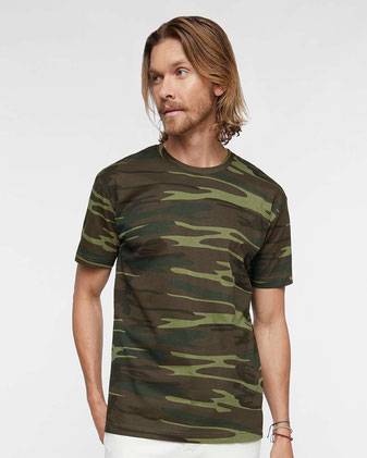 Code Five Adult Camo Tee 3907