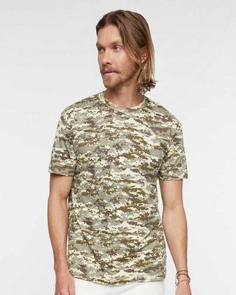 Code Five Adult Camo Tee 3907