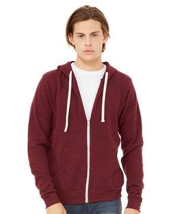 Triblend Sponge Fleece Full-Zip Hoodie Triblend Sponge Fleece Full-Zip Hoodie