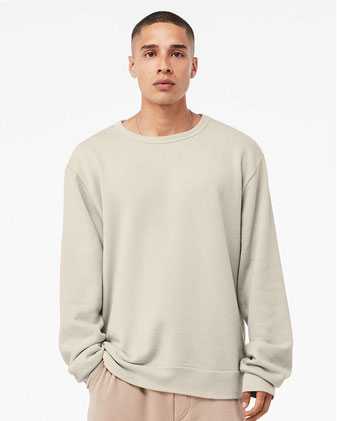 BELLA + CANVAS Sponge Fleece Classic Crewneck Sweatshirt 3911
