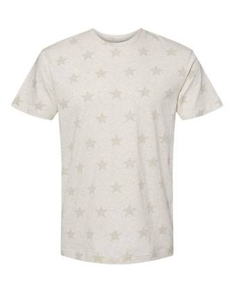 Code Five Star Print Tee 3929