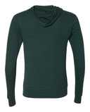 Triblend Lightweight Full-Zip Hooded Long Sleeve Tee