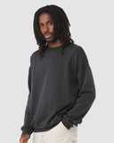 Sponge Fleece Drop Shoulder Crewneck Sweatshirt