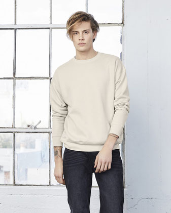 BELLA + CANVAS Sponge Fleece Drop Shoulder Crewneck Sweatshirt 3945