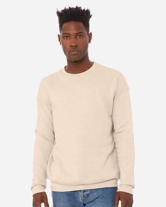 BELLA + CANVAS Sponge Fleece Drop Shoulder Crewneck Sweatshirt 3945