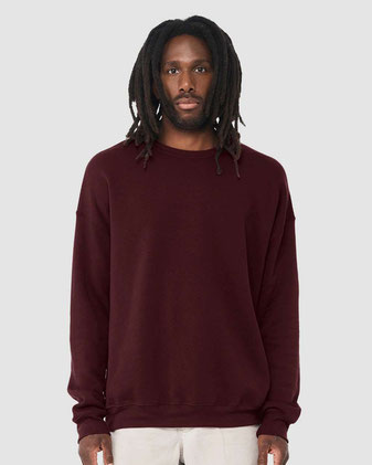 Sponge Fleece Drop Shoulder Crewneck Sweatshirt