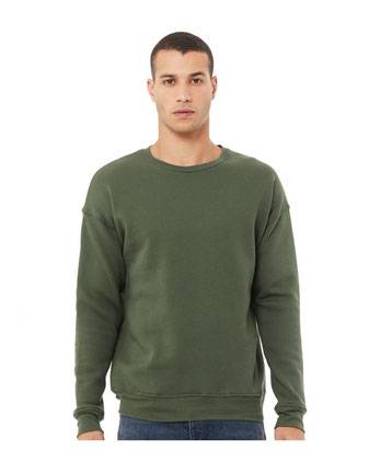 BELLA + CANVAS Sponge Fleece Drop Shoulder Crewneck Sweatshirt 3945